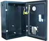 RAL 3007 black color textured powder coating custom electrical wall mount enclosure junction cabinet box panel board