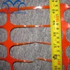 orange construction barrier ence safety net for sale flexible plastic mesh