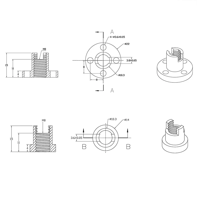 biqu-t8-m8-lead-screw-nut-copper-anti-backlash-nuts-with-spring-pitch-2