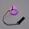 1 pair led poi thrown balls for professional belly dance level hand props