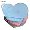 Eco-Friendly Wholesale Non-slip Kids Placemats FDA Silicone Feeding Mat For Children