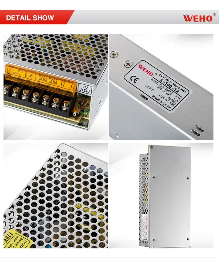 100w Smps Ac Dc 12v 24v 48v 110 Ac Volts To 48 Volt Dc Power Supply ...