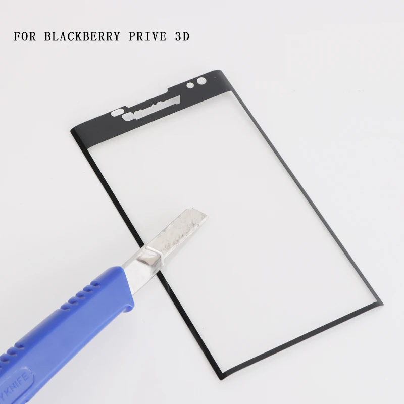 Lower MOQ Premium 3D tempered glass film for Blackberry Priv