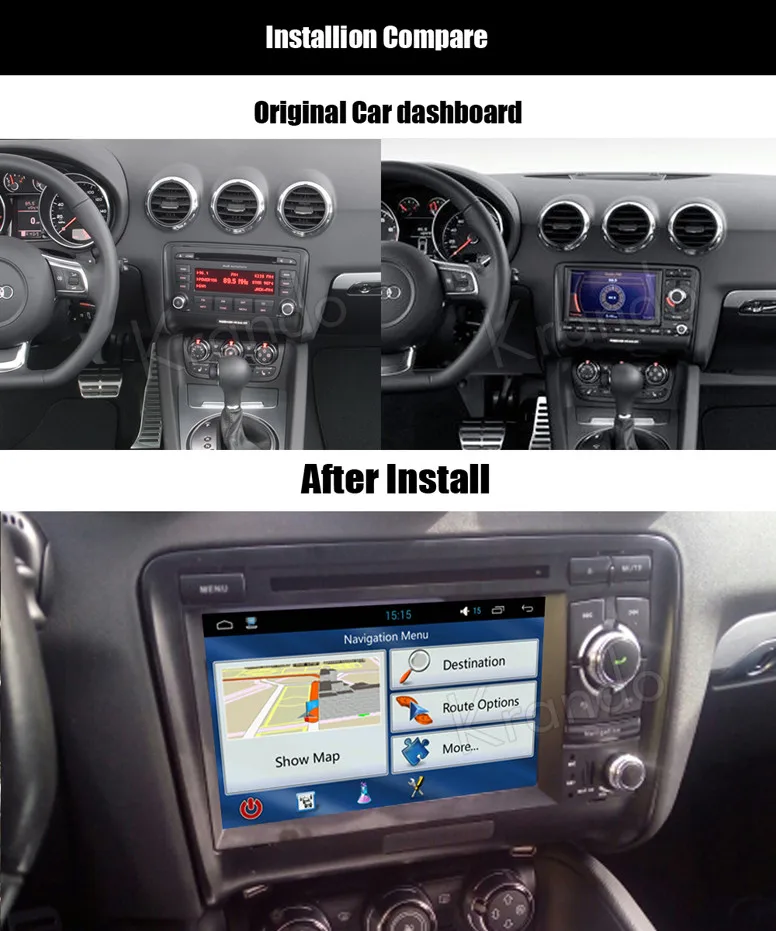 for audi tt navigation system