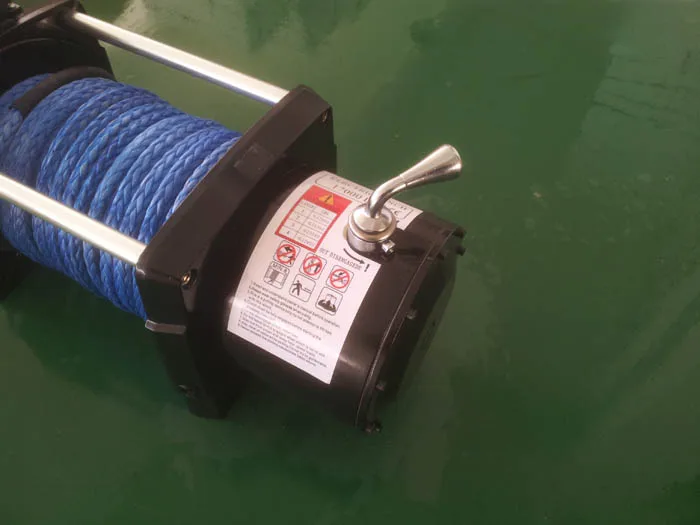 Super Synthetic Rope Winch 17,000lbs Buy Electric Rope Winch,Nylon Rope Winch,Plasma Synthetic