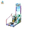 Ski racing electronic simulator skating arcade game machine