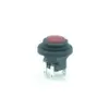 Round illuminated 4 pin push button switch 240v with UL ETL VDE certification