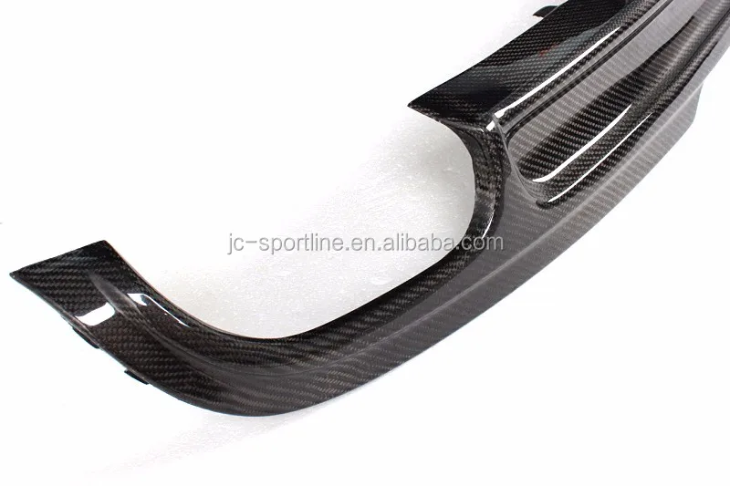 Car Carbon Fiber TTS Style Rear Diffuser for Audi TT 8J