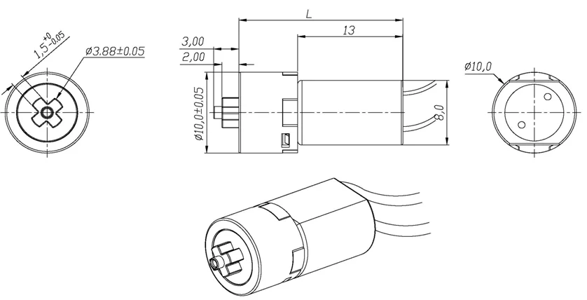 micro dc motor