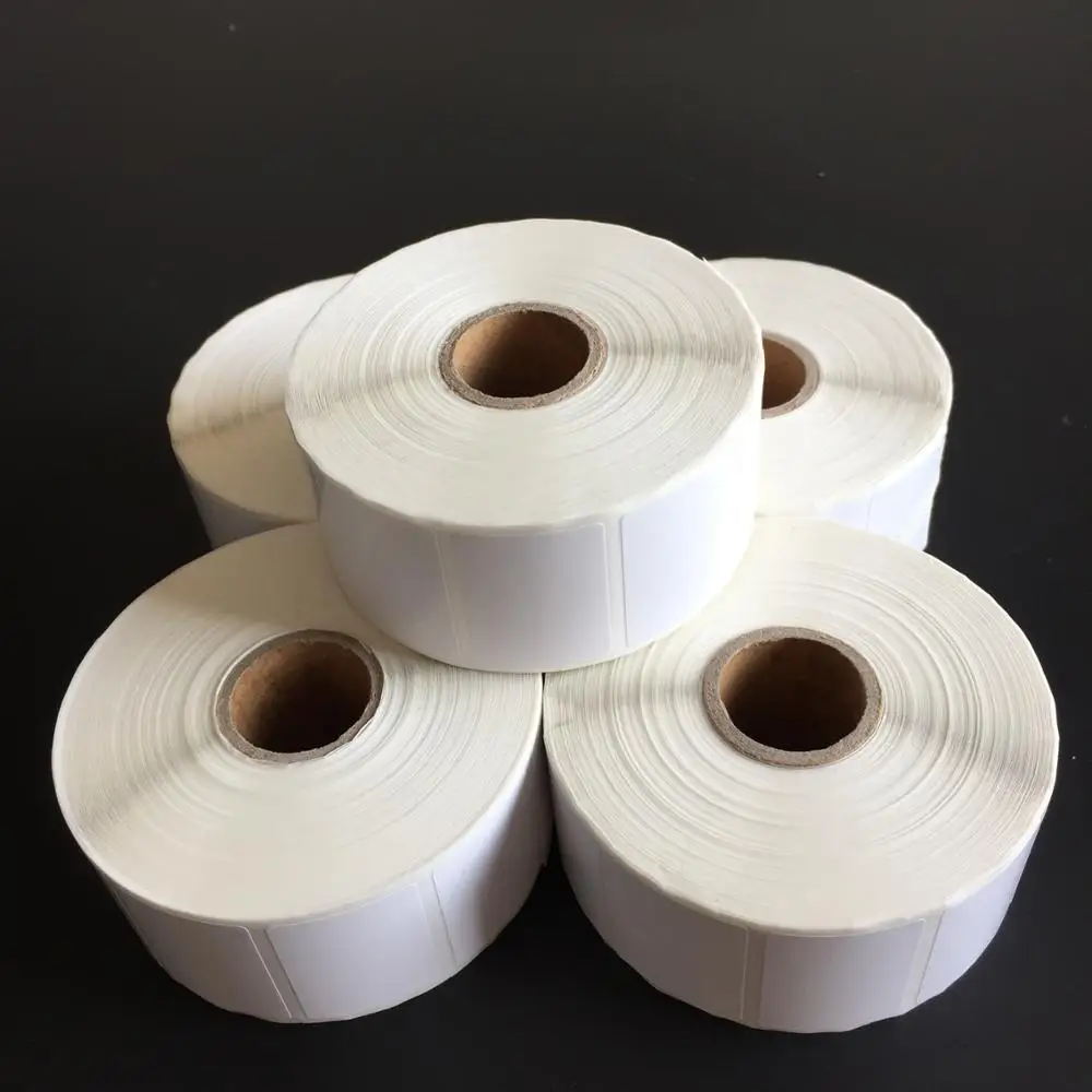 Blank Barcode Label Rolls,Semi-glossy Thermal Transfer Label - Buy