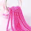 Stock Color Round Pearl For Clothing, Mixed Color Glass Pearl