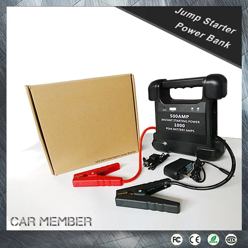 Portable Car Battery Jump Starter 24000mah 12v/24v Power Bank Jump ...