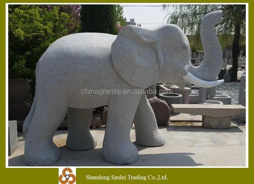 Stein Elefanten Für Den Garten Granit Geschnitzt Große Garten Stein Elefanten - Buy Granite Carved