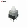 6PIN ON ON Latching DPDT Push Button Switch Push