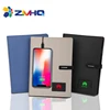 Power bank diary notebook with light up logo