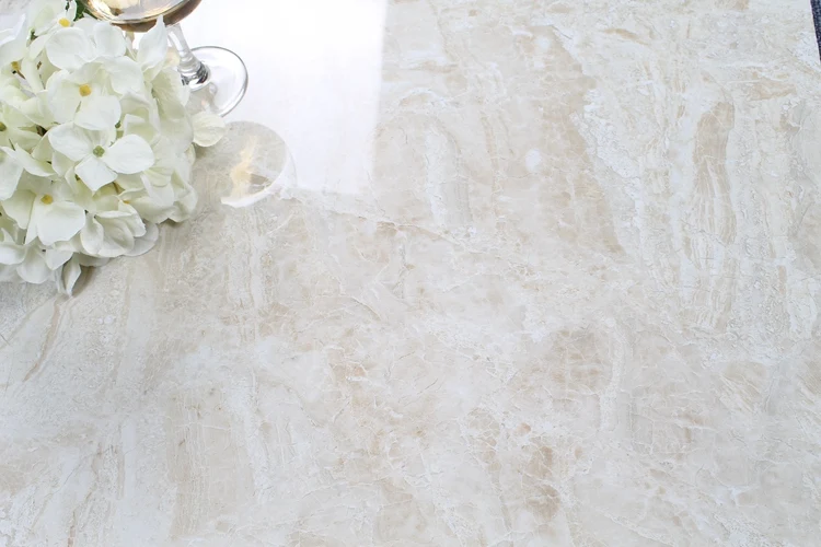 Ceramic Tile In Vietnam Polished Galzed Low Cost Marble Look Flooring