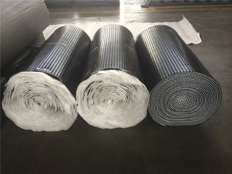 Hdpe Dimple Membrane Drainage Board Mat With Geotextile - Buy Hdpe ...