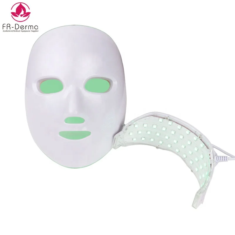 Световая маска для лица. Маска для лица лечебная диоды.