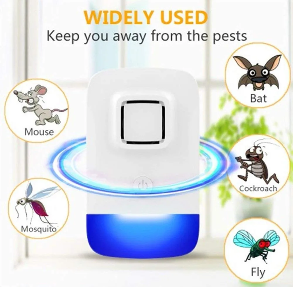 Repelente Ultrasonico De Roedores Y Ratas Enchufe Con Luz Led Azul Ultrasonido Rohs Ce Buy Repelente Ultrasonico De Plagas Repelente Ultrasonico De Roedores Luces Nocturnas Con Enchufe Led Product On Alibaba Com