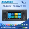 ZESTECH FActory Price car accessories interior For BMW E39 with Map, Vmcd, Game, Support Ipod, Gps, Dvd, AUX, SWC, A/V, In/out