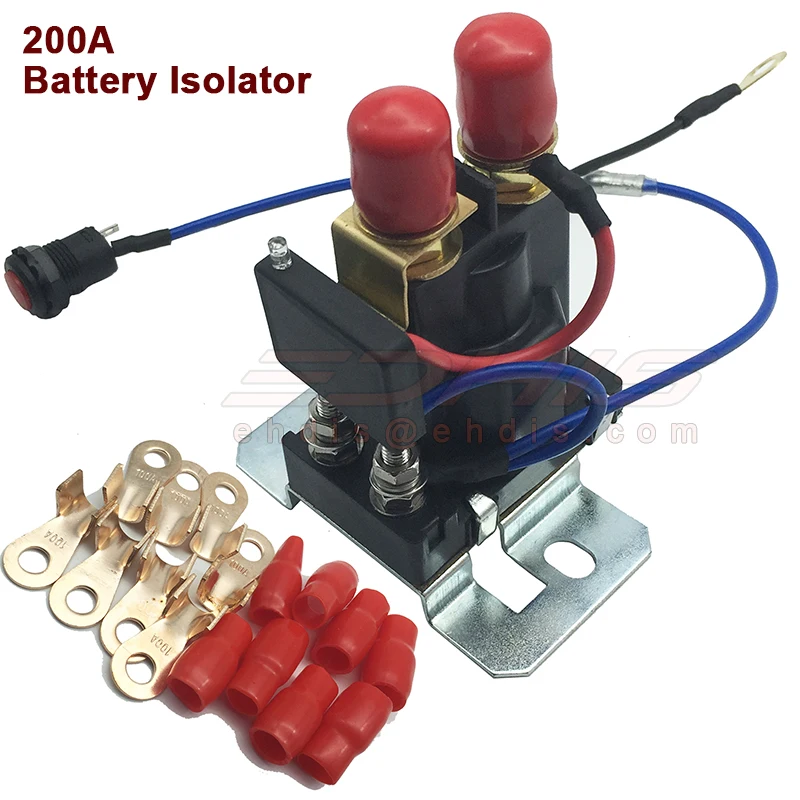 dual rl200 200 amp battery isolator