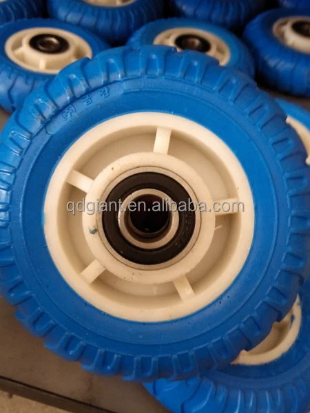 Plastic rim wheel for kid's cart 260mmx85mm