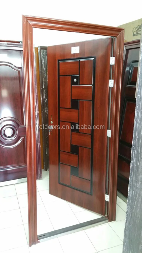 Cheap Exterior Single Security Steel Door Price