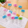 Yiwu factort offer office stationery list Color smile long tail clip clamp 48 pcs /box wholesale metal paper clip 25mm