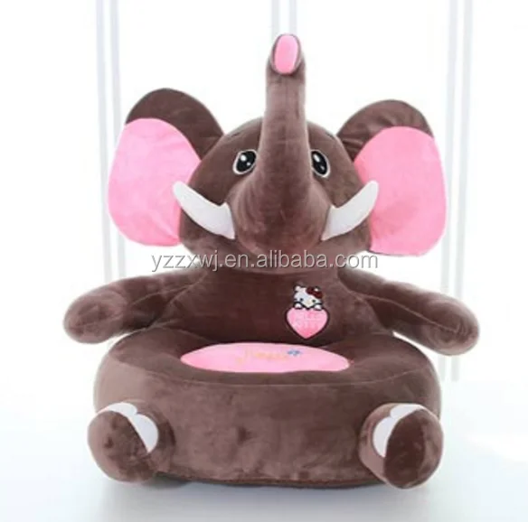 big w plush animal chair