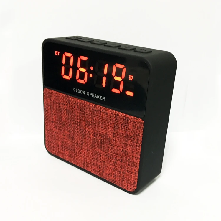 Classic FM radio speaker bluetooth with alarm clock