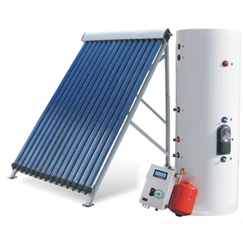 热卖商业分体式太阳能热水器加压分体式太阳能热水加热系统