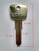 2019 hot sale OSCAR XINGFA master key for safety lock with good quality blank key for key cutting machine