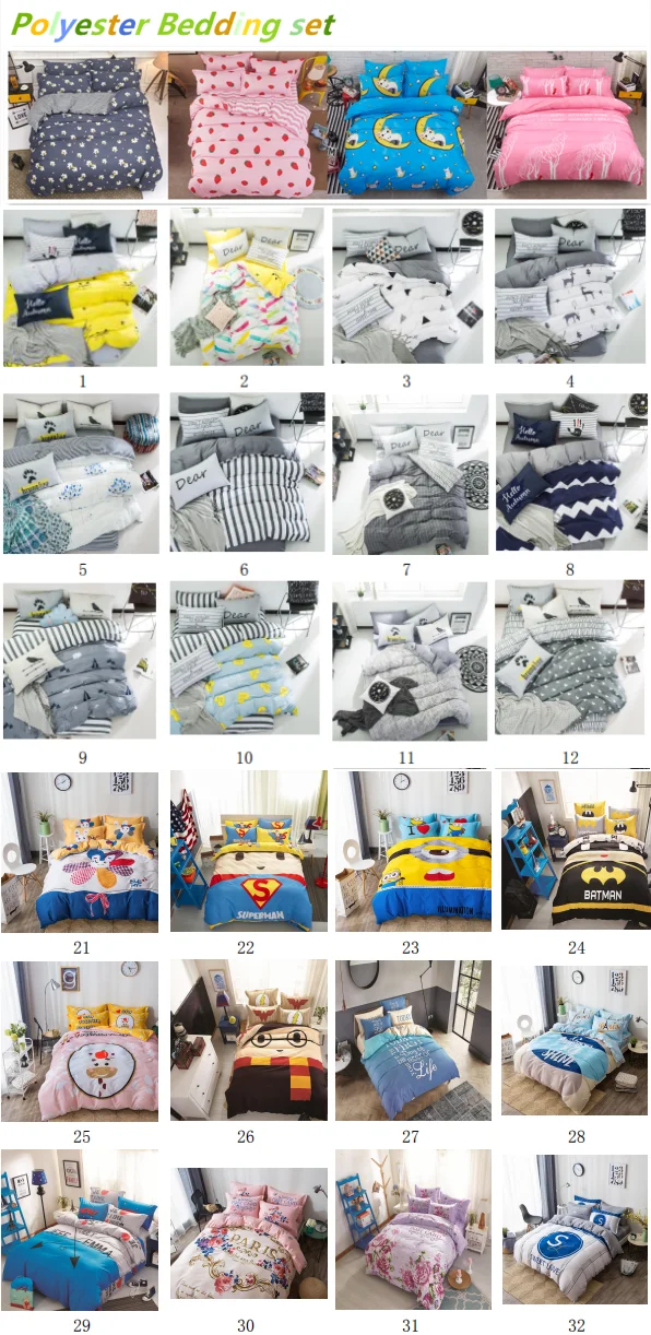 polyester bedding set