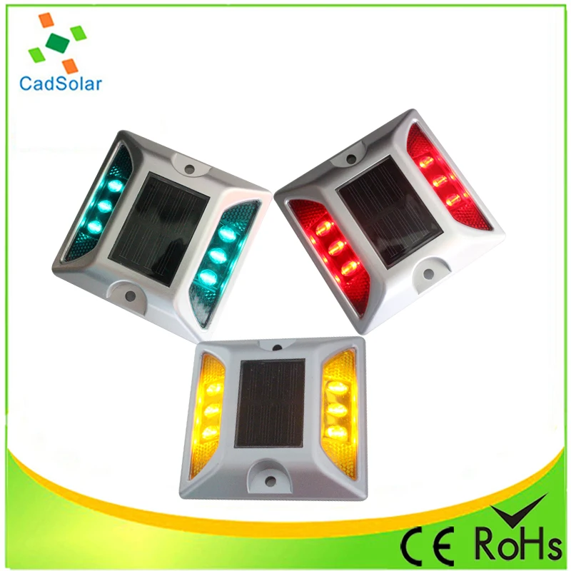 Blinking Led Flashing Solar Driveway Marker Light With Waterproof Ip68