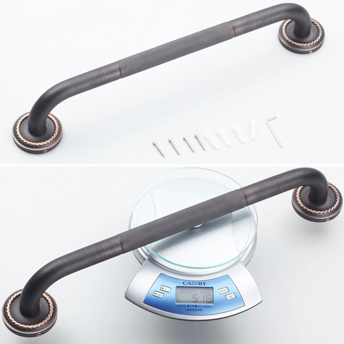 High Quality Brass Bathroom Safety Grab Bar Oneline Bathroom Safety
