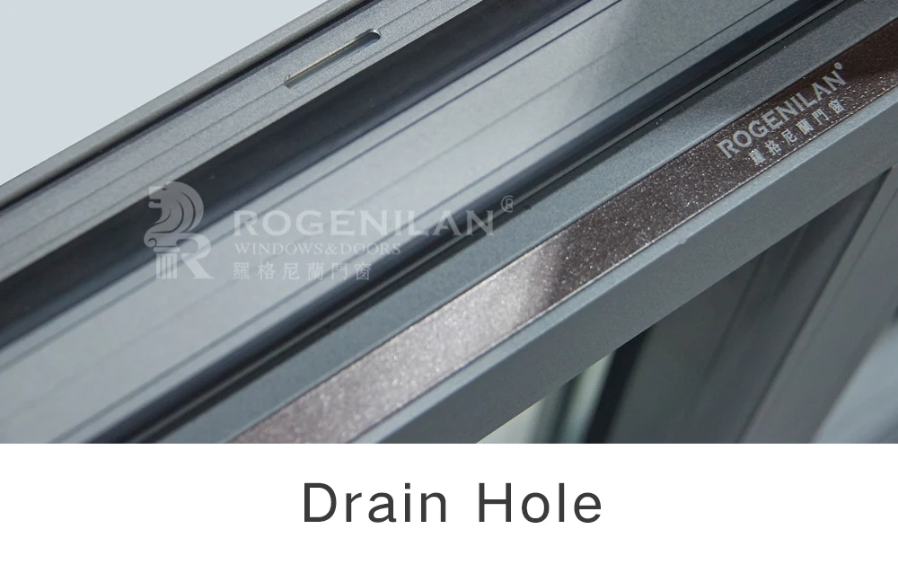 ROGENILAN 100 series New thermal break style casement windows with germany hardware