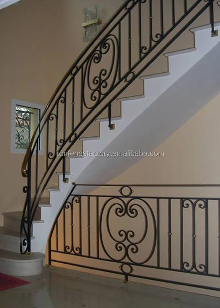 Decorativi interni corrimano in ferro battuto/scala esterna in ... Decorazione Ringhiera Scala