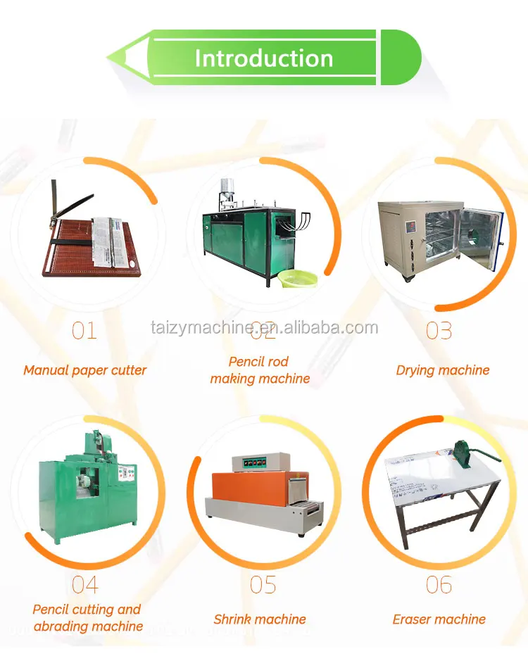 Waste Recycled Paper Newspaper Pencil Making Machine Production Line