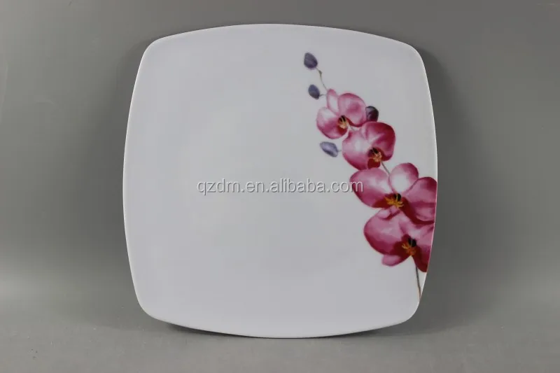 Sales promotion Square Melamine Dinner plate