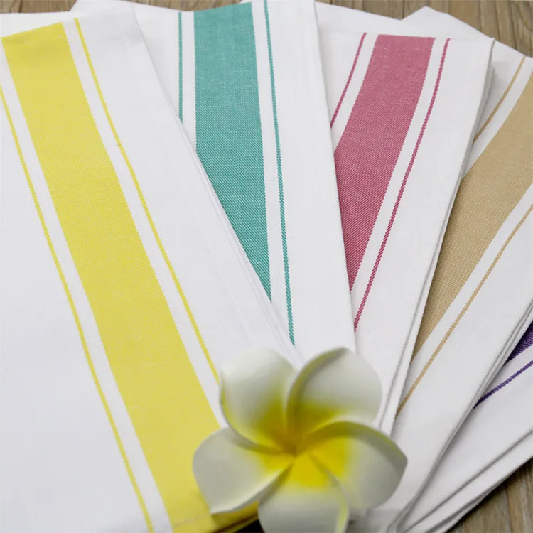 100 Cotton Woven Check Cloth Napkins For Restaurant Buy Linen