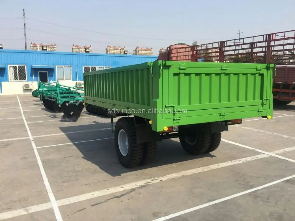 트랙터에 10 톤 유압 기울이는 트레일러 Buy 2 3 Tons 트랙터 트레일러,숲 로그 트레일러 크레인 트랙터 알루미늄 팁