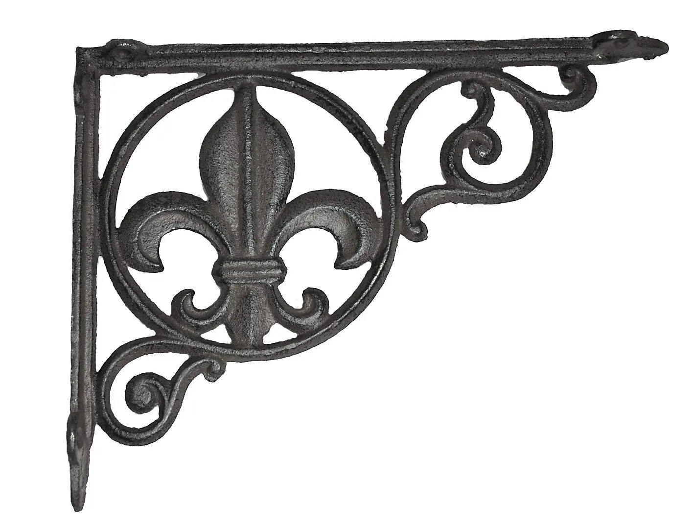 Cast Iron Hummingbird Shelf Brackets Bronze Finish sold as Pair 2pcs