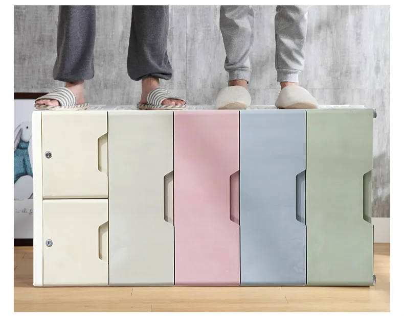 Cloth wardrobe  cabinet portable wardrobe with wheels