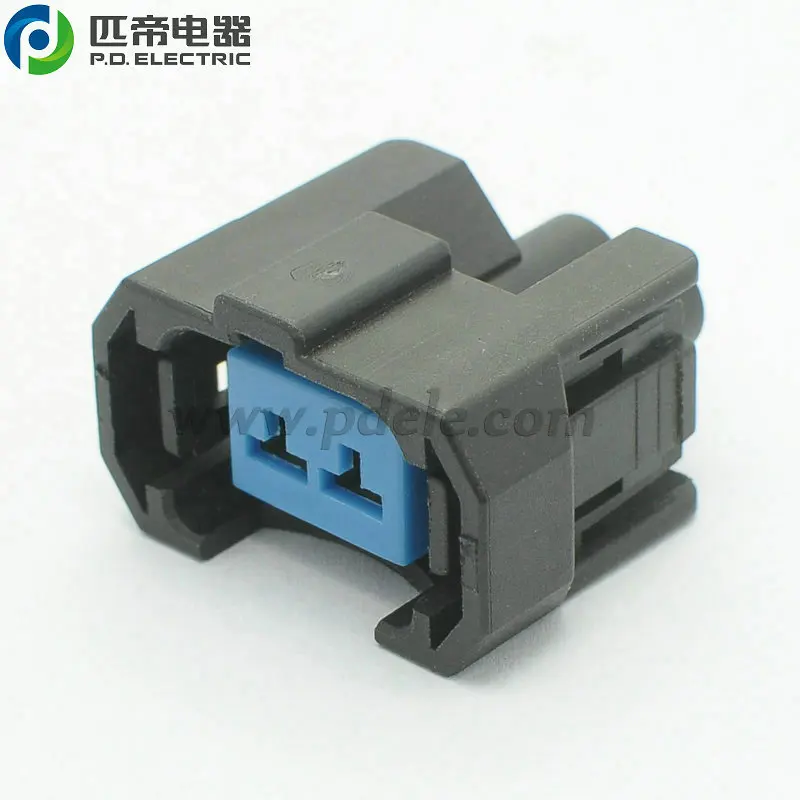 2 Pin Gm Delphi Packard Type Ev6 Obd2 Injector Connector - Buy 2 Pin ...