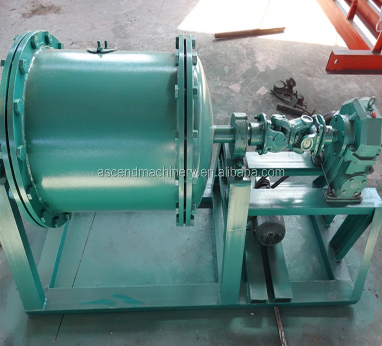 Mining Gold Ore Concentrate Mercury Amalgamation Barrel Amalgamator