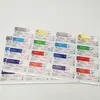 Custom printed Laser reflective color hologram X voids injection label sticker