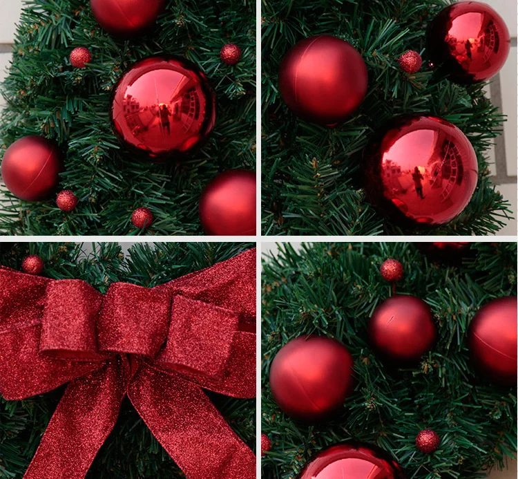 Wholesale Artificial Christmas Ball Wreaths Christmas Garland Buy