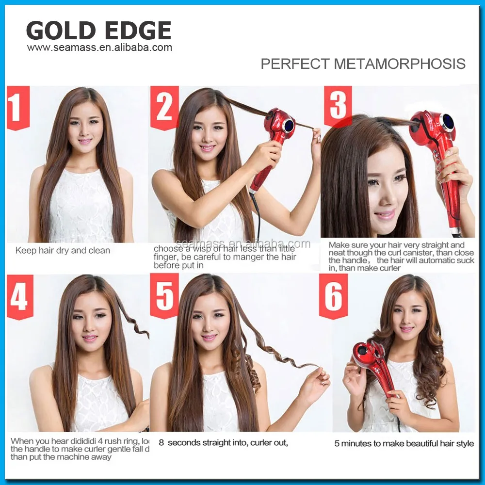 Professional Automatic Hair Curler Yk 10 With Different Types