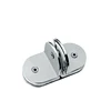 T- shape fixed glass clamp stainless steel glass patch China supplier