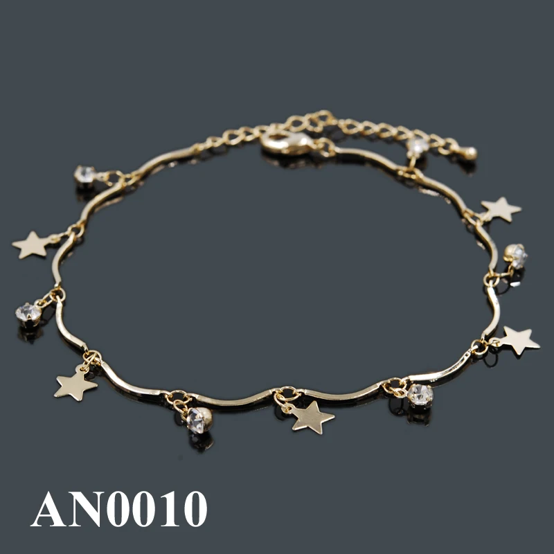 2015 Fashion Indian Gold Anklets For Women,Foot Jewelry New Design